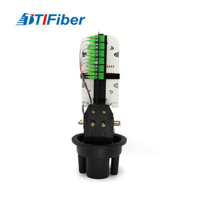 FTTH-Hauben-Faser-Optikspleiß-Schließung 3in 3out mit SC-/APCadapter
